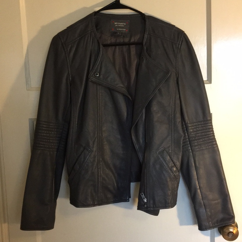 Leather jacket